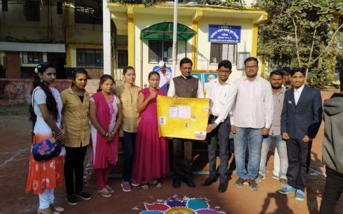 Departmental Students Published Wall papers on 26 Jan. 2020 by Hon’ble Dr. S.V.Kshirsagar