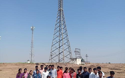 Wind energy project, sautada Ta. Patoda Dist. Beed and Participated Students of Department