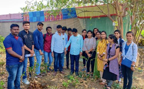 One day Education tour visit to Sericulture farm