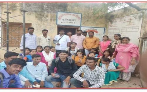 Study tour At Post Limbarui Taluka and District Beed   18 September 2019