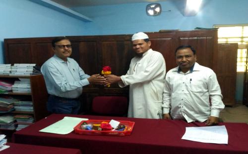 A guest lecture was organized by the Dept of Chemistry in the seminar hall of our college on 21 January, 2019. The resource person of the event was Dr. Shaikh Abdul Rahim, Assistant Professor, department of Chemistry, Milliya College, Beed