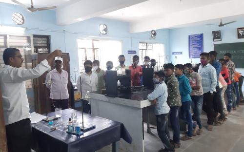 Department of Chemistry conducted school college student’s interaction in department of chemistry of our college on the occasion of National science Day 28 February 2022.