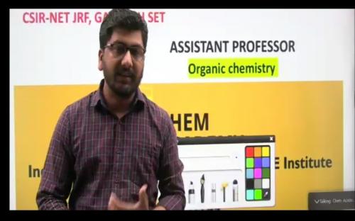 Department of chemistry organized online guest lecture for UG and PG students on Career opportunities after UG and PG in chemistry held on 19 April 2022