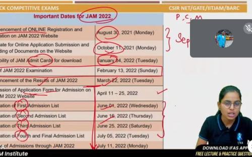  Department of chemistry organized online webinar for UG and PG students on Strategies to crack competitive exam in chemical science held on 19 May 2022