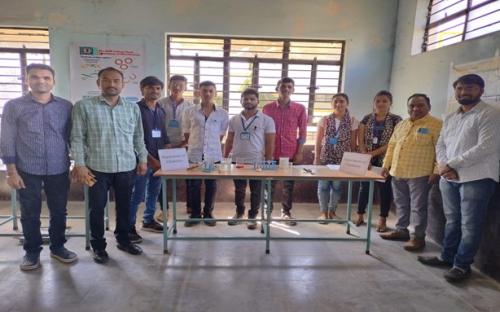 The Students of chemistry department, has actively participated in District level science exhibition organized by science association of college on 04 Oct. 2022