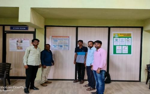 The Students of chemistry department, has actively participated in District level science exhibition organized by science association of college on 04 Oct. 2022