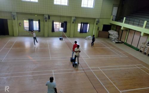 COLLEGE GATHERING STAFF BADMINTON  TOURNAMENT 2019\20