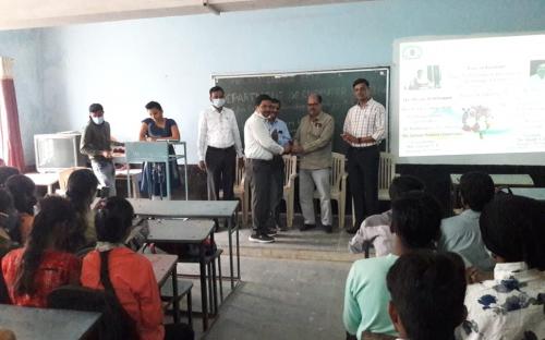 Guest lecture of Mr. Sanjay Kale, Saw Sawakar College Beed. 06/01/2022