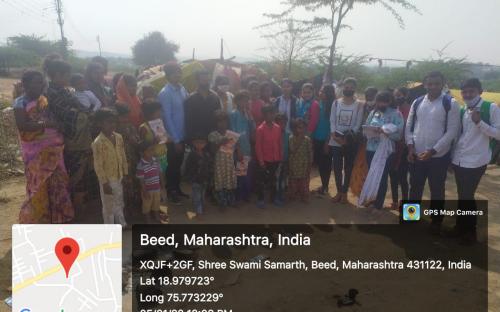 visit to bhilla and gond (ST) community 5-1-2022