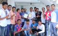 INTER COLLEGES UNIVERSITY RUNER –UP KABADDI TEAM WITH SANTHA SACRETORY DR.BHARATBHUSHAN KSHIRSAGAR& SPORT DIRACTOR& PLAYERS 2019\20